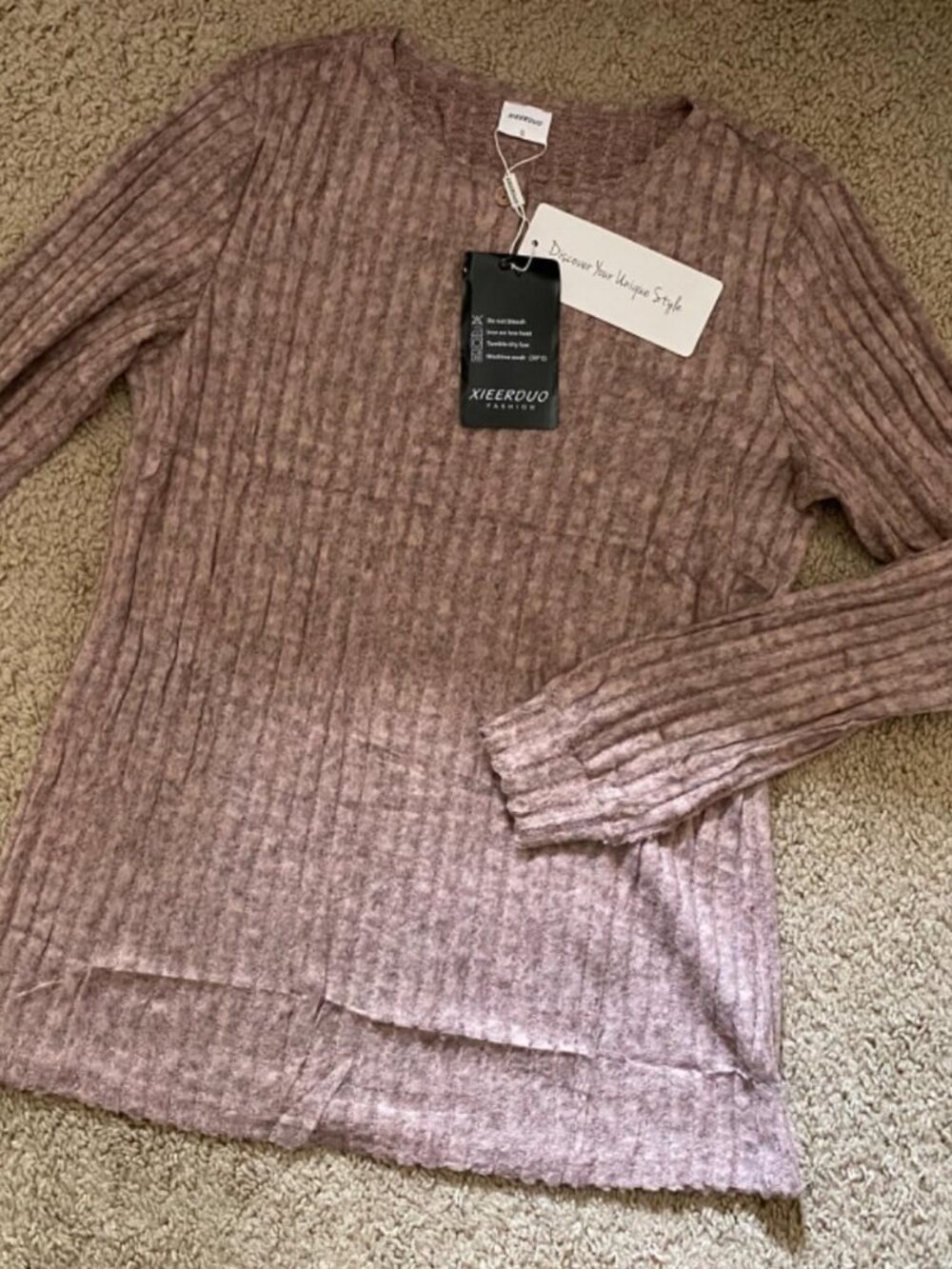 Lightweight Women's Winter Long Sleeve Sweater
